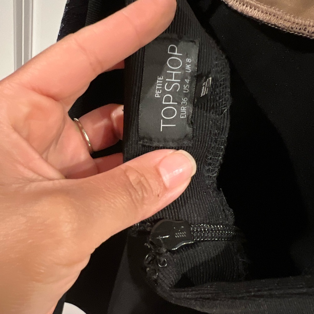 Top shop little black dress